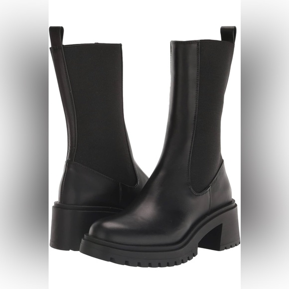 Steve Madden “Hesitant” calf height Chelsea boot - Picture 2 of 8